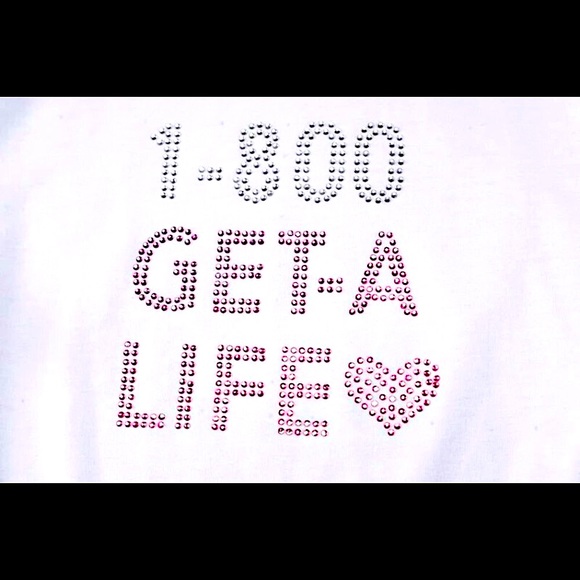 1-800-get-a-life rhinestone y2k t-shirt βοΈ - Picture 11 of 14